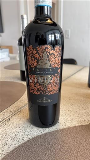 Puglia Primitivo di Manduria Montedidio Papias 2022