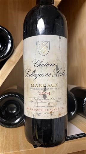 Bordeaux Margaux Château Labégorce Zédé 2004