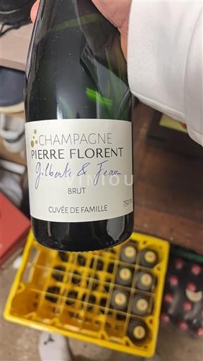 Champaña Champán Champagne Pierre Florent de Famille Gilberte & jean Sin añada