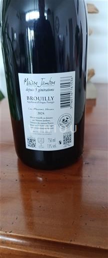 Beaujolais Brouilly Maison Jambon Les Mureaux Autan 2024