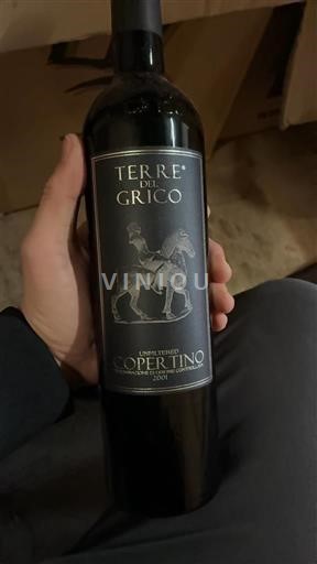 Puglia Copertino Terre del Grico 2001