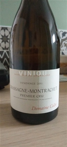 Burgundia Chassagne-Montrachet Premier Cru Domaine Colin 2011
