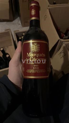 La Rioja Rioja Marqués de Cáceres Vendimia Seleccionada 2003
