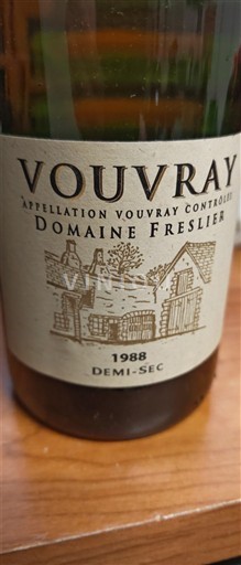 Vale do Loire Vouvray Domaine Freslier 1988