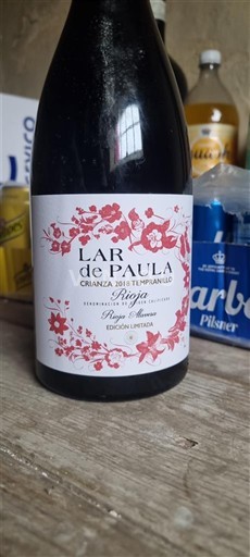 La Rioja Rioja Lar de Paula Crianza Tempranillo 2018