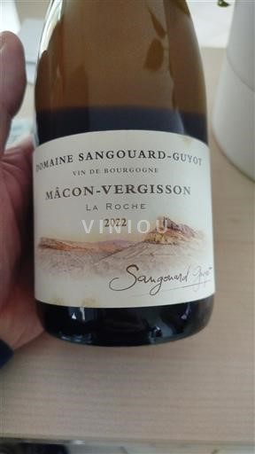 Borgoña Mâcon y Mâcon-villages Domaine Sangouard-Guyot La Roche 2022