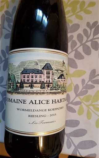 Mosela luxemburgheză Nespecificat Domaine Alice Hartmann Les Terrasses 2015