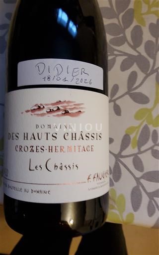 Valle del Ródano Crozes-Hermitage Domaine S Hauts Châssis Les Châssis 2022