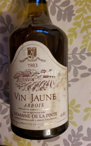 Jura Arbois Domaine La Pinte Vin Jaune 1983
