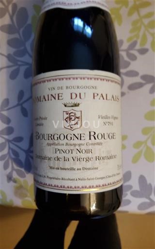 Burgundia Bourgogne Rose Domaine Palais Domaine de la Vierge Romaine 2020