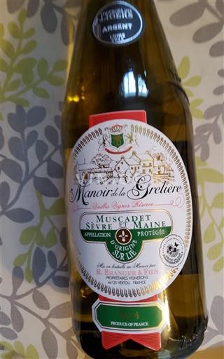 Valea Loarei Muscadet-Sèvre și Maine Manoir de la Grelière Vieilles Vignes Réserve 2024