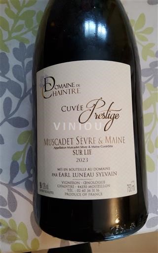 Vale do Loire Muscadet-sèvre-et-maine Domaine Chaintré Prestige 2023