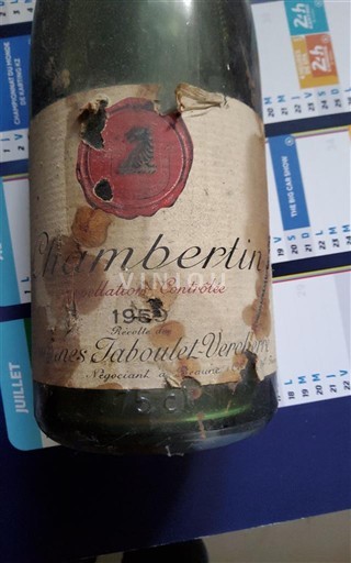 Burgundsko Chambertin Grand Cru Faunes Jaboulet-Vercherre 1965