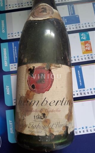 Burgundsko Chambertin Grand Cru Louis Jadot-Vercherre 1959