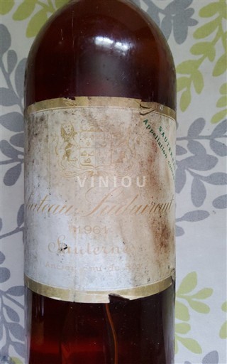 Бордо Сотерн Premier Cru Château Suduiraut 1991