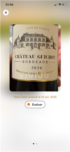 Bordeaux Château Guichot 2020