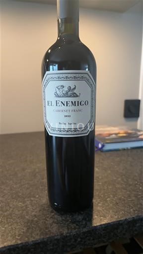 Mendoza El Enemigo Cabernet Franc 2021