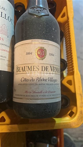 Vallée du Rhône Côtes-du-rhône-villages Beaumes de Venise 1994