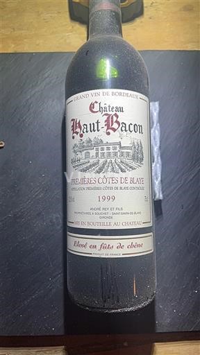 Bordeaux Nespecificat Château Haut-Bacon 1999