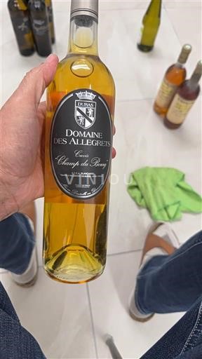 Lounais-Ranska Côtes-de-duras Domaine Allegrets Champ du Bourg 2014