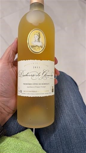 Bordeaux Premières-Côtes-de-Bordeaux Duchesse de Gramont 2011