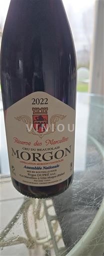 Beaujolais Morgon Cru du Beaujolais Réserve des Marcellins 2022