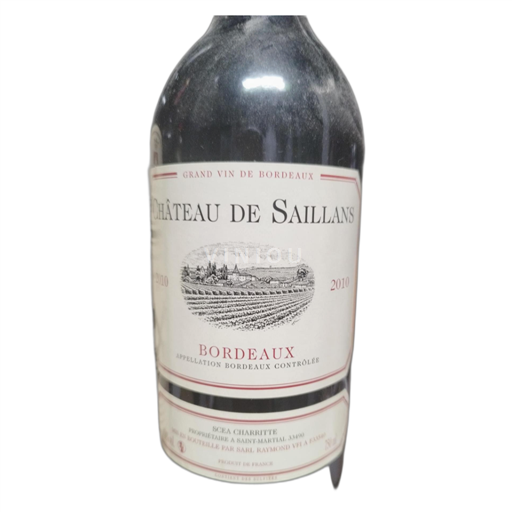 Bordeaux Château de Saillans 2010