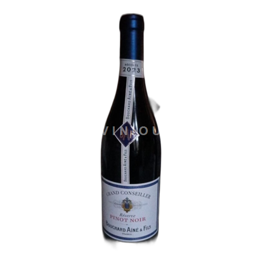 Vin Rouge sec Grand Conseiller Réserve Bouchard Aîné & Fils 2023 France Alsace Pinot noir AOC