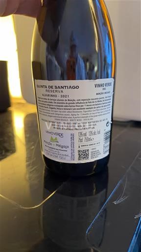 Portugalia Vin verde Quinta de Santiago Reserva 2021
