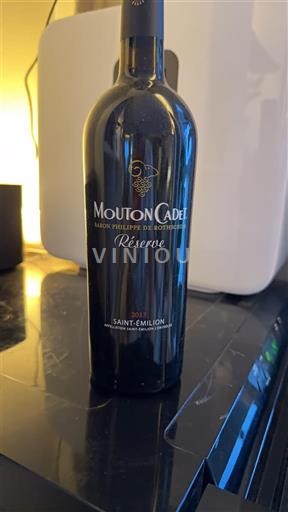 Bordeaux Saint-Émilion Mouton Cadet Réserve 2021