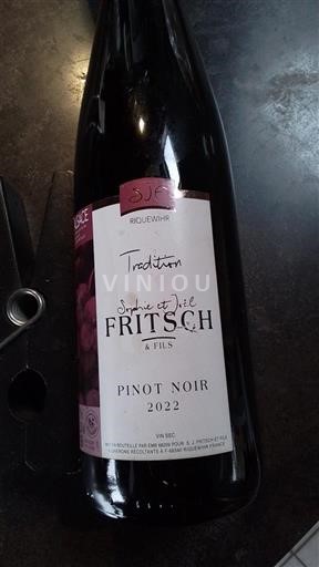 Vine Rouge sec Tradition Sophie et Joël Fritsch & Fils 2022 Frankrig Alsace Vin de France