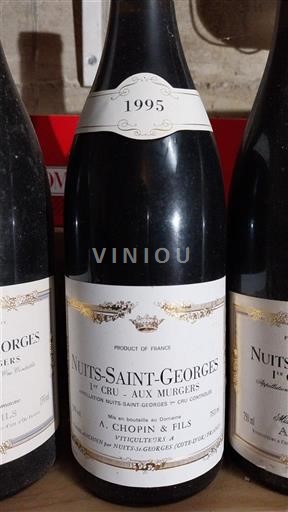 Burgundy Unspecified Premier Cru A. Chopin & Fils Aux Murgers 1995