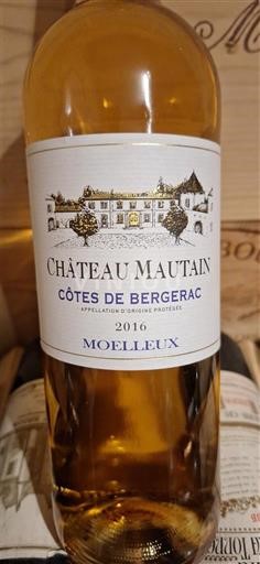 Sud-Vest Côtes-de-bergerac Château Mautain 2016