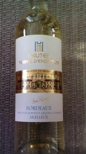 Bordeaux Nespecificat Hautes Terres d'Exception Pierre Rivière 2024