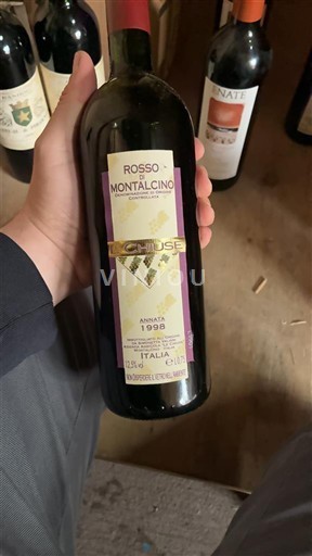 Vinos Rouge sec Le Chiuse 1998 Italia Toscana Rosso de Montalcino DOC
