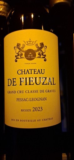 Bordeaux Pessac-Léognan Grand Cru Château Fieuzal 2023