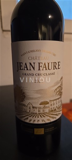 Bordeaux Saint-Émilion Grand Cru Grand Cru Château Jean Faure 2022