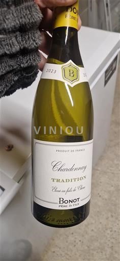 Вина Blanc sec Tradition Bonot 2023 Francuska Burgundija Бургундија Шардоне AOC