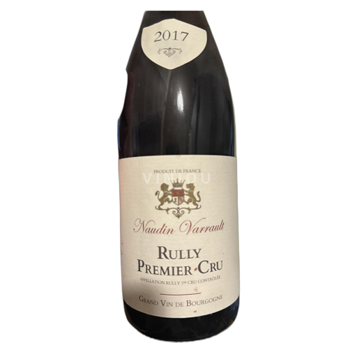 Burgundy Rully Naudin Varrault Rully 1er Cru 2017