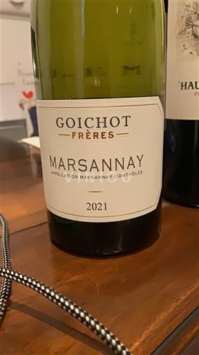 Burgundia Marsannay Goichot Frères 2021