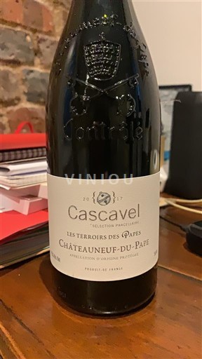 Valea Ronului Châteauneuf-du-Pape Cascavel Les Terroirs des Papes 2017