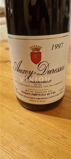 Borgonha Auxey-duresses Premier Cru Robert AMPEAU et Fils Les Ecusseaux 1997