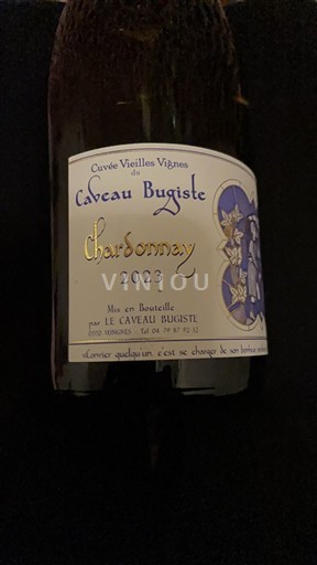 Savoia și Bugey Bugey Caveau Bugiste Vieilles Vignes 2023