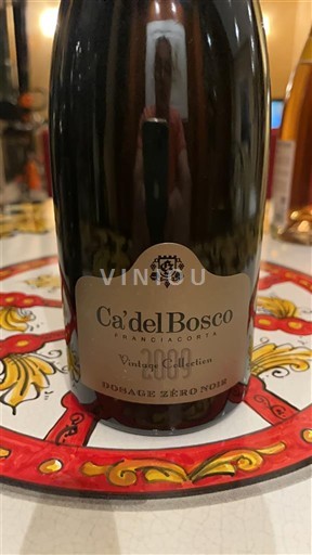 Lombardia Franciacorta Ca' del Bosco Vintage Collection Dosage Zéro Noir Nemilésimat