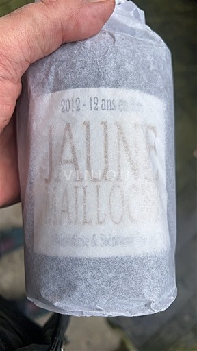 Jura Arbois Domaine Stéphane Tissot 12 ans en fût La mailloche 2012