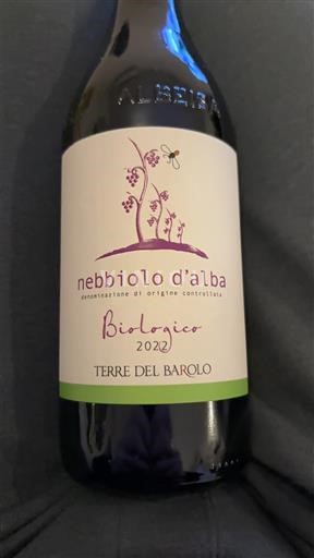 Piemonte Nebbiolo d'Alba Terre del Barolo Biologico 2022