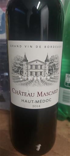 Bordeaux Haut-Médoc Château Mascard 2014