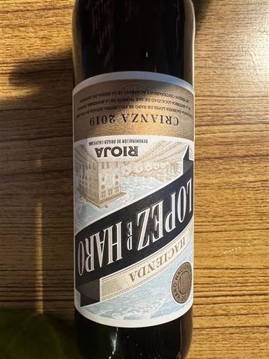 Vine Rouge sec López de Haro 2019 Spanien La Rioja Rioja DO