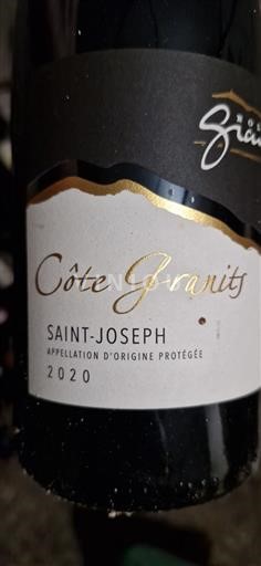 Rona dolina Saint-Joseph Domaine Louis Chèze Côte Granit 2020