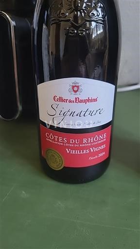 Рона долина Кот дю Рон Cellier des Dauphins Signature Vieilles Vignes 2020
